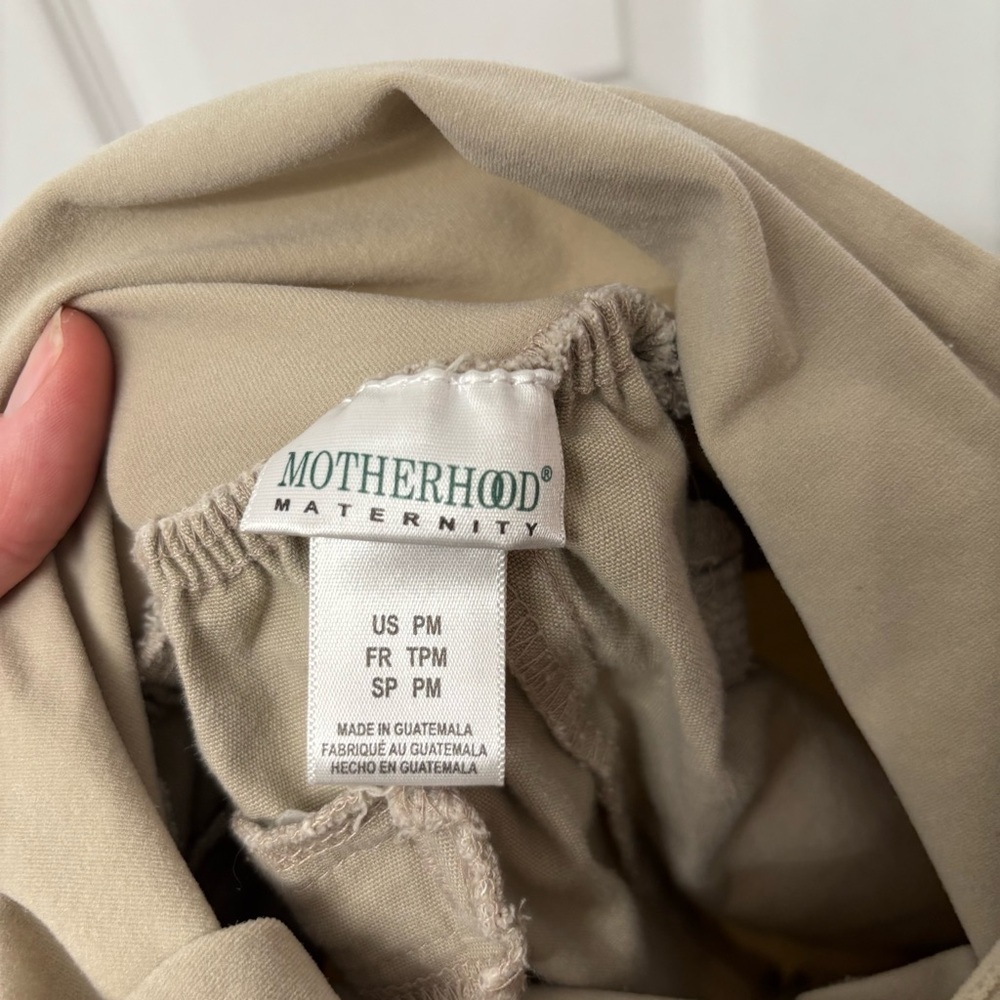 Khaki Maternity Pants | Motherhood Maternity PM - Picture 5 of 10